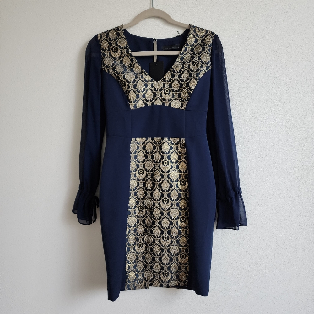 RRP $425 NWT Frankie Morello Sheath Dress